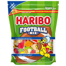 Haribo Pouch Football Mix 9oz 8ct