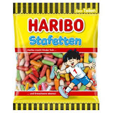 Haribo Stafetten - Licorice 160g 24ct (Europe)