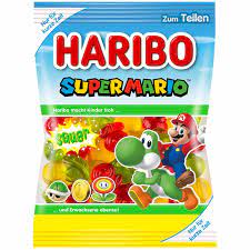 Haribo Super Mario Sour 175g 17ct (Europe)