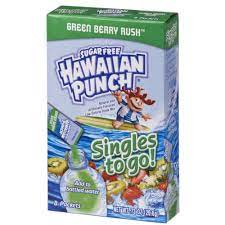 Hawaiian Punch Green Berry Rush On The Go 0.73oz 12ct