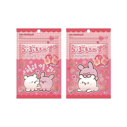 Hayakawa Loveez Peach Gummy 35g 8ct (Japan)