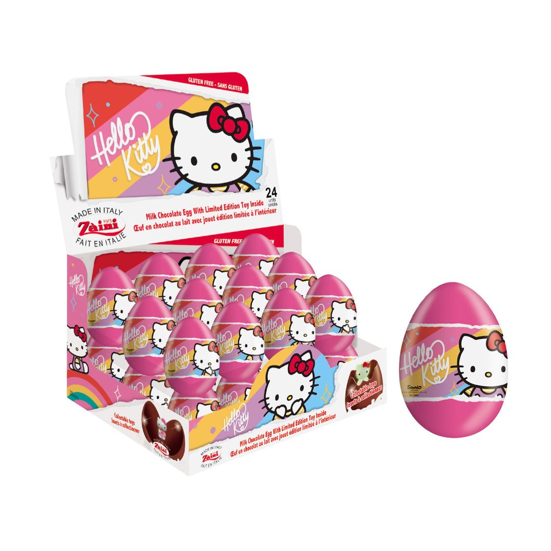 Hello Kitty Chocolate Egg 24ct – candynow.ca