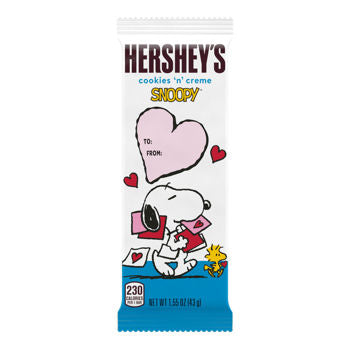 Hershey Cookies 'n' Creme Bar Snoopy & Friends 1.55oz. 36ct