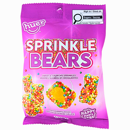 Huer Sprinkle Bears 120g 15ct
