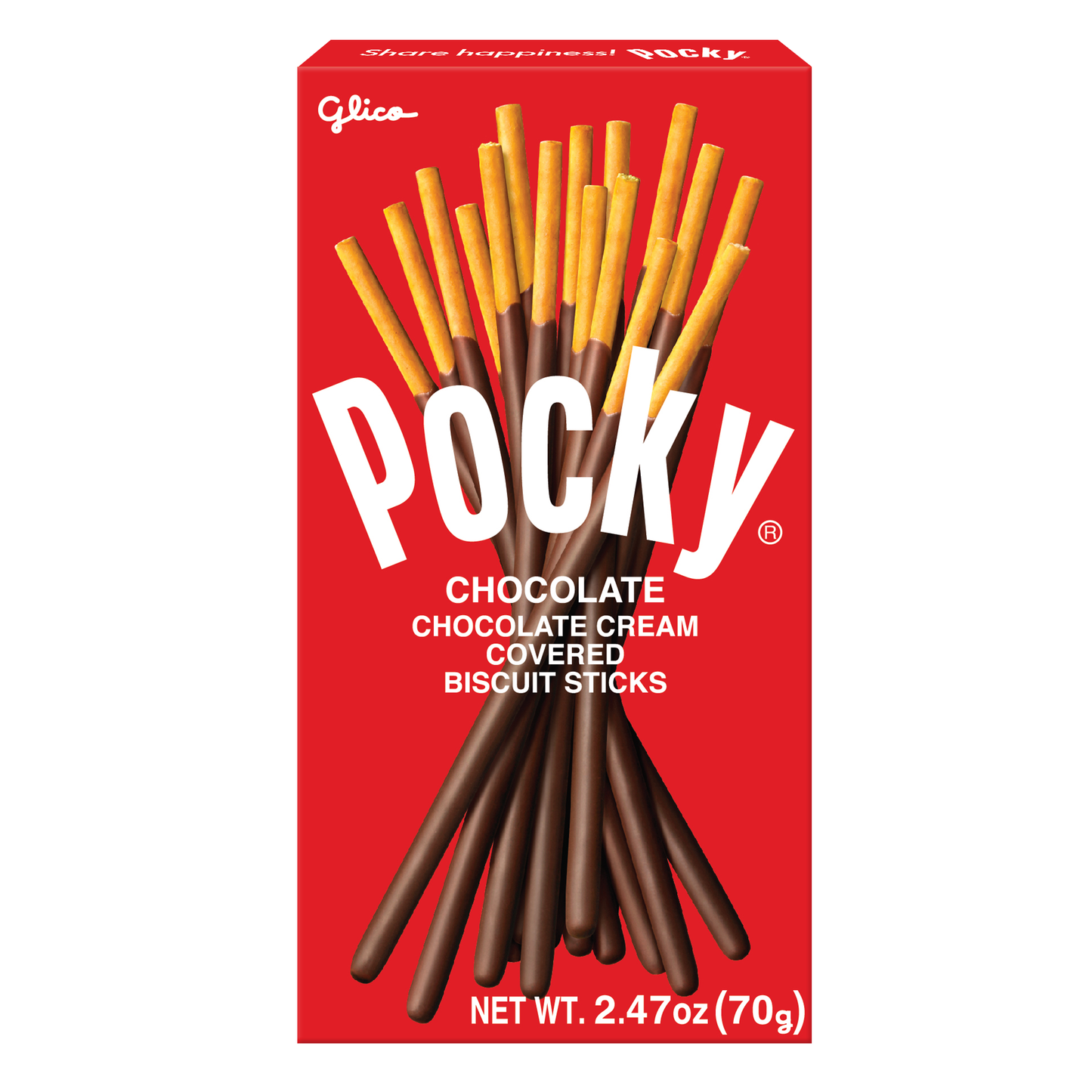 Pocky Chocolate 2.47oz 10ct