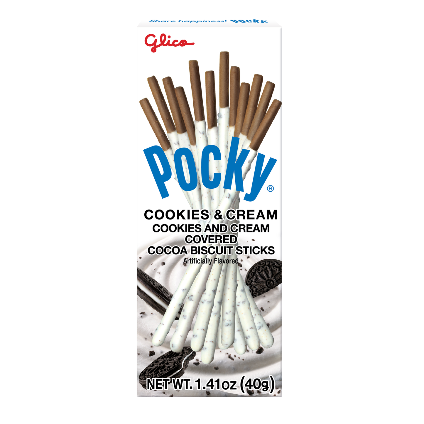 Pocky Cookies & Cream 1.41oz 10ct