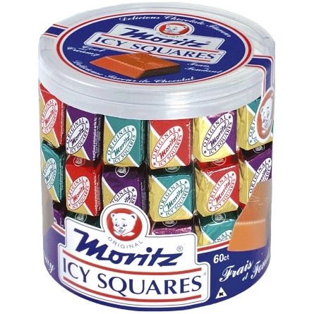 Icy Squares Cool & Creamy Chocolatey Squares 60pcs Tub 660g 1ct