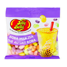 Jelly Belly Boba Tea Peg Bag 100g 12ct (CAN)