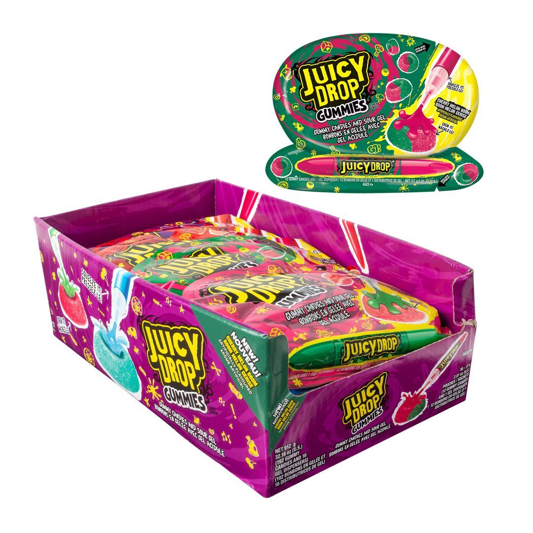 Juicy Drop Gummies 16ct Candynowca 