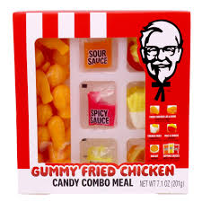 KFC Gummy Fried Chicken Combo Meal 7.1oz 6ct