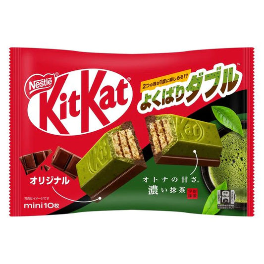 Kit Kat Chocolate Rich Matcha & Original 10 P 116g 12ct (Japan)