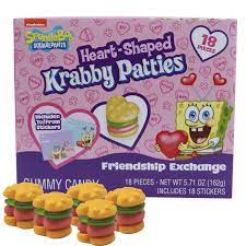 Krabby Patties 18pcs Friendship Exchange  5.17oz 6ct