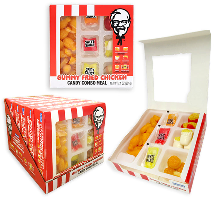 KFC Gummy Fried Chicken Combo Meal 7.1oz 6ct