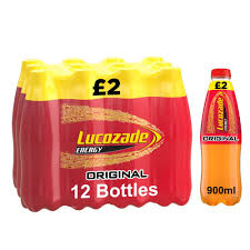 Lucozade Drink Original 900ml 12ct (UK) (Shipping Extra, Click for Details)