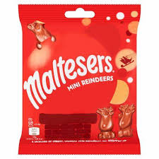 MALTESERS MINI REINDEER BAG 59G 24ct (UK)