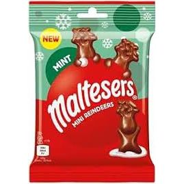 MALTESERS MINT MINI REINDEER BAG 59G 24ct (UK)