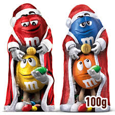 M&M'S SANTA 100G 20ct (UK)