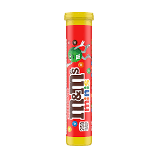 M&M's Minis Candy Mega Tube Peanut Butter 1.74oz 24ct