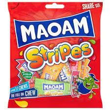 WAREHOUSE SPECIAL - Maoam Stripes 140g 14ct (UK)(BB JUNE 2024)