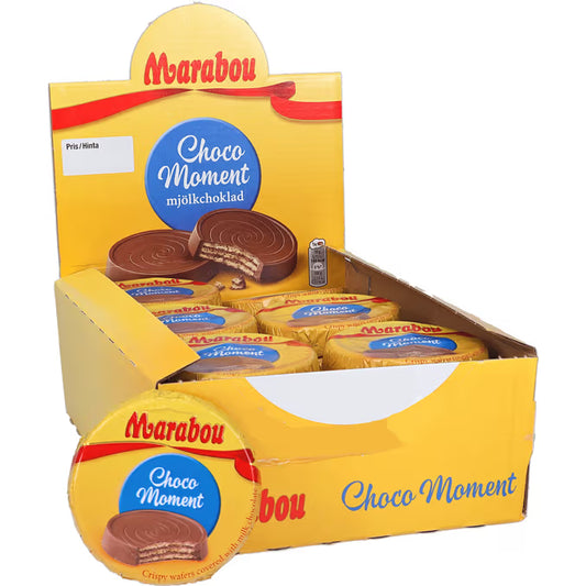 Marabou Choco Moments 30g 30ct (Sweden) [FREE WITH ANY ORDER $750+ THAT INCLUDES ANY MARABOU PRODUCT]