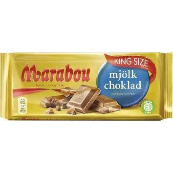 Marabou Mjolk Choklad King Size 250g 15ct (Europe)