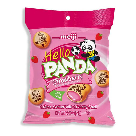 Meiji Hello Panda Strawberry 2.2oz 6ct