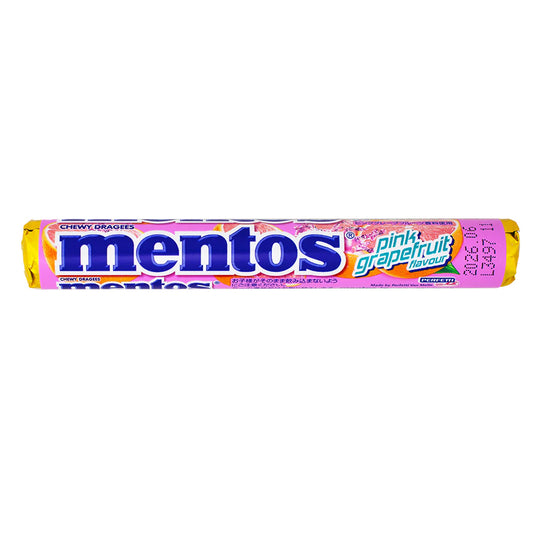 Mentos Pink Grapefruit 37.5g 12ct (Japan)