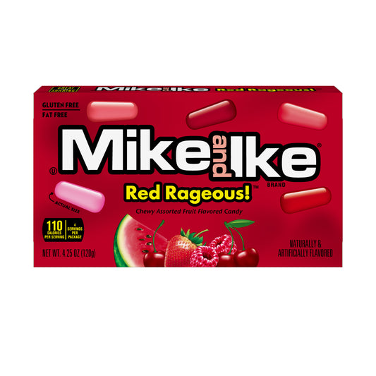 Mike & Ike Theater Box Red Rageous 4.25oz 12ct