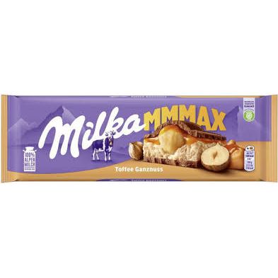 Milka MMMAX Choco Toffee Whole Hazelnut  300g 12ct (Europe)