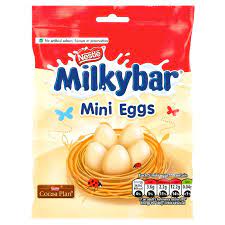 Milkybar Mini Eggs Bag 80g 13ct (UK)