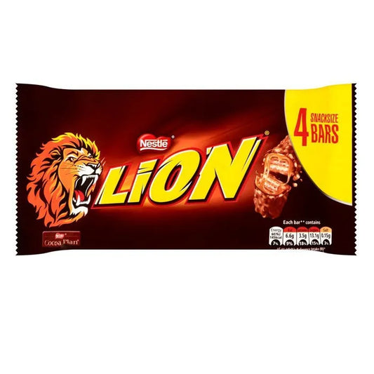 Nestle Lion Bar 4-Pack x 30g 10ct (UK)