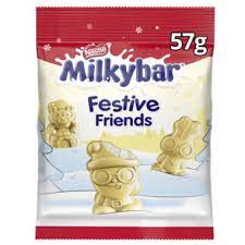 Nestle Milkybar Festive Friends Peg Bag 57g 12ct (UK)