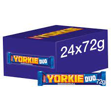 Nestle Yorkie Bar Duo 72g 24ct (UK)