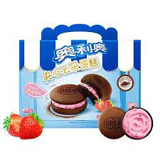 Oreo Cakesters Strawberry 4-Pack 88g 16ct (China)