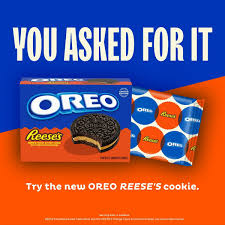 Oreo Cookies Reese's Peanut Butter 10.81oz 12ct