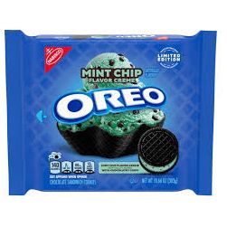 Oreo Mint Chip Creme 10.68oz 12ct