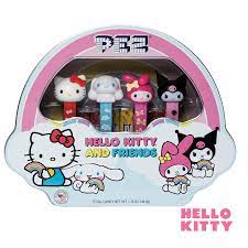 Pez Gift Set Tin Hello Kitty & Friends 1ct