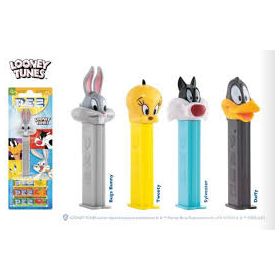 Pez Blister Looney Tunes Assorted .87oz 12ct