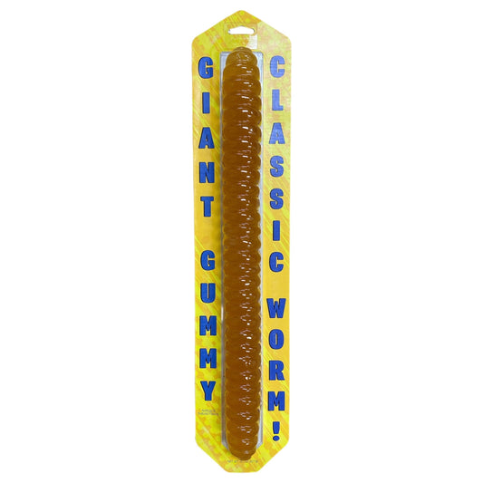 World's Largest Gummy Worm Pineapple 26 Inches 2lb 1ct (NEW BLISTER PACKAGING)