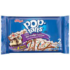 Pop Tarts 2s Hot Fudge Sundae 3.3oz 6ct