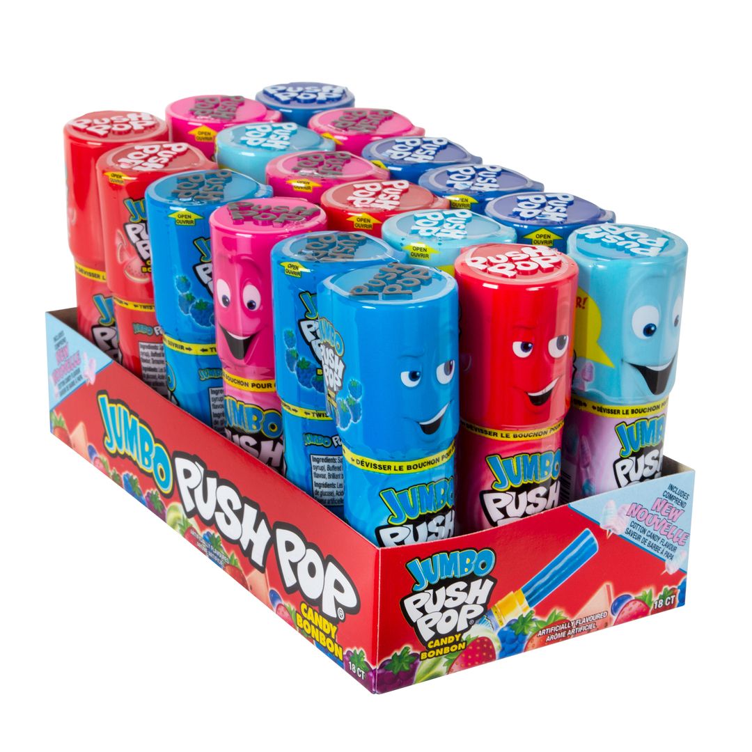 Push Pope Push Pop Jumbo 18ct – candynow.ca