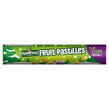 ROWNTREE'S  FRUIT PASTILLES GIANT TUBE 115G 15ct (UK)