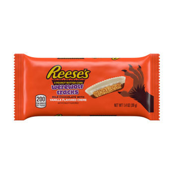 Reese's Werewolf Tracks Peanut Butter Vanilla Flavored Creme 1.4oz 24ct