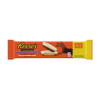 Reese's Werewolf Tracks Peanut Butter Vanilla Flavored Creme King Size 2.8oz 24ct