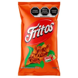 Sabritas Fritos Chile Limon Large 170g 20ct (Mexico) [Best By June 9 2024]