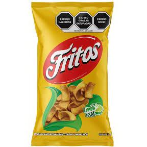Sabritas Fritos Sal Limon Large 170g 20ct (Mexico) [Best By July 14 2024]