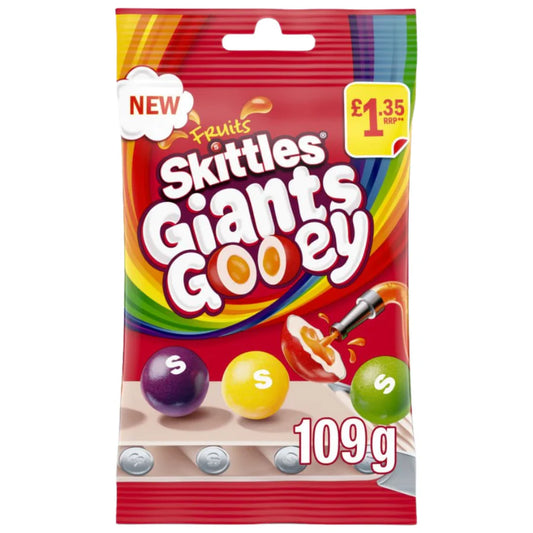 Skittles Giants Gooey 109g 14ct (UK)