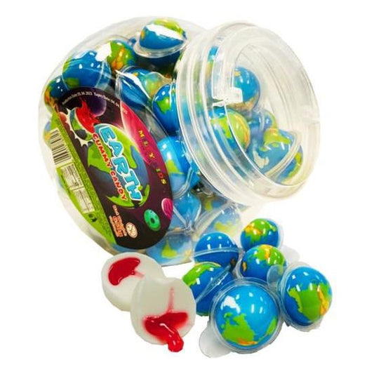 Smiley Kids Juice Filled Gummy Candy Earth 50ct
