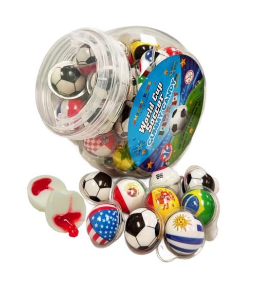 Smiley Kids Gummy Candy World Cup 50ct