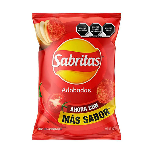 Sabritas Adobadas Large 105g 30ct (Mexico) [Best By July 22 2024]